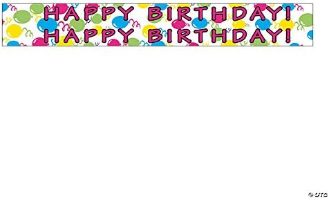 Fun Express Happy Birthday Pencils, Set of 24, Birthday Party Supplies