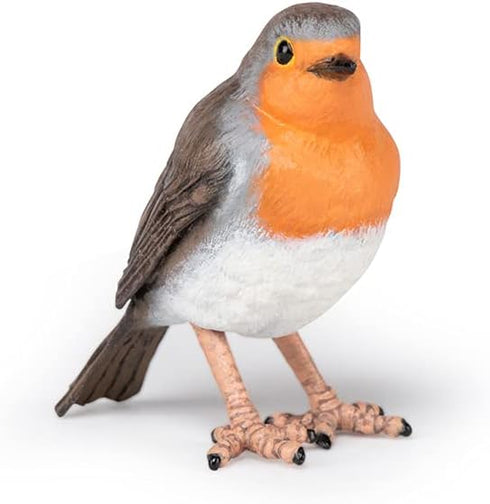 Papo Hand-Painted Figurine - Wild Animal Kingdom Robin 50275 - Collectible for Children from 3 Years Old