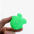 YUERFEILA 4Pcs Baby Bath Toys Rubber Green Frog Family Squeak Float Bath Ducks Bath Tub Shower Toys for Toddlers Boys