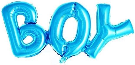 Boy and Girl Alphabet Letters Foil Mylar Balloons for Party Decoration