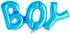 Boy and Girl Alphabet Letters Foil Mylar Balloons for Party Decoration