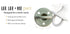 Lee Lee + Me 2-Pack 100% 0-18 Lee Lee and Me Newborn Pacifier - Powder & Blush - Medical Grade Silicone Paci