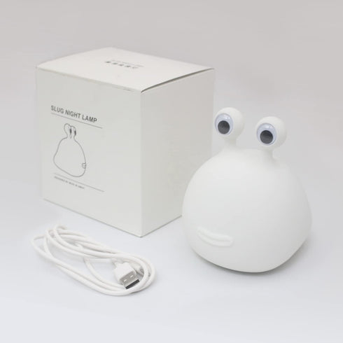 Cute Slug Night Light for Kids - Soft Silicone Lamp Gift for Baby Rooms