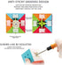 QY Toys Warrior W Speed Cube 3x3 - Stickerless Magic Cube Puzzles Toys (56mm) - Educational Toy to Improve