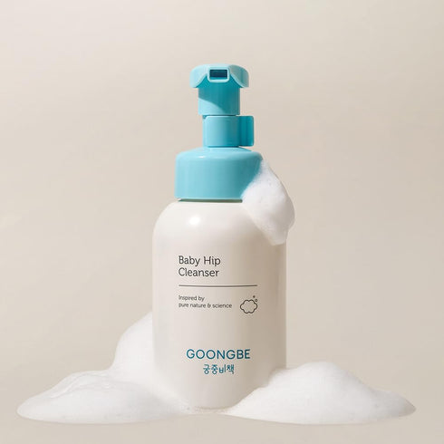5.5 10.1 fl.oz. GOONGBE Baby Diapering Cleanser - Korean Baby Hip Buttocks Wash for Baby's Sensitive Skin