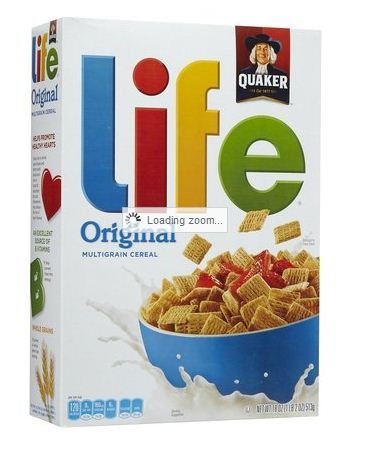 Life Quaker, Cereal, Original, 18oz Box (Pack of 3) by Cereal