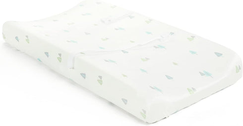 Lush Decor Hygge Sloth Trees Soft & Plush Changing Pad Cover, 32" x 16"