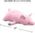 Stuffed Plush Pig Animal Toy, 20 Inches Pink Piggy Plushie, Super Soft Cuddly Pillow for Kids Room Decor