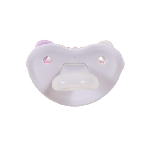 SUNOWE DummyPink Adult Sized Pacifier, Personalized Pacifier, with Dust Cover Rhinestones Bling