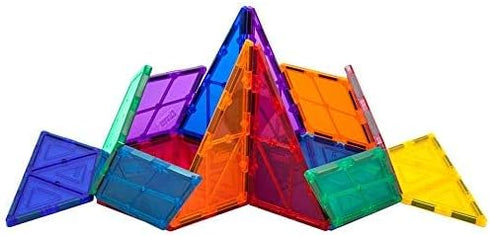 PicassoTiles Magnetic Building Block Set Geometry Shape Magnet Tiles Construction Toy STEM Learning Kit
