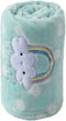 CREVENT 30"X40" Lightweight Fuzzy Fluffy Warm Plush Baby Blanket for Infant Toddler