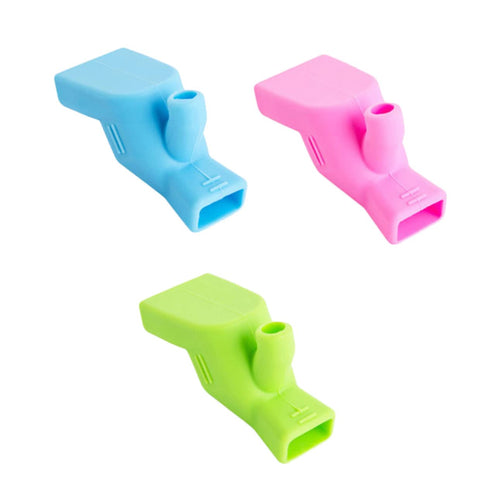 Vaguelly 3pcs Faucet Extension Adapter - Baby Bath Tub Faucet Extender, Portable Spout for Kids Bathroom