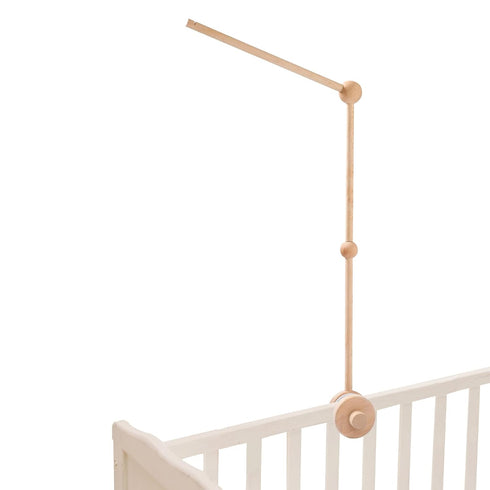 Crib Mobile Arm, HBM 30 Inch Wooden Mobile Arm for Crib Rotating