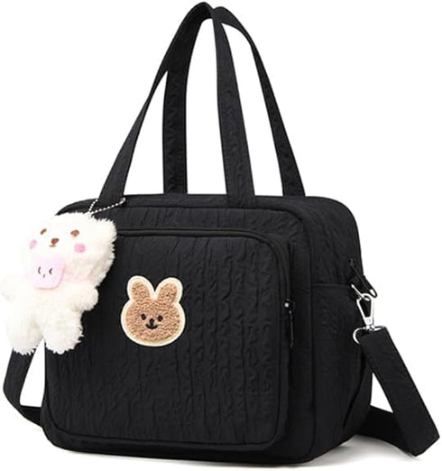 Lushandy Baby Diaper Bag Tote, Mom Bag Cute Crossbody Diaper Bags Baby