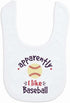 ChalkTalkSPORTS Baseball Baby & Infant Bibs | Soft Microfiber Baseball Bibs