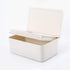tegongse Wipes Holder with Lid, Wet Wipe Dispenser, Tissue Box Case for Home Stores