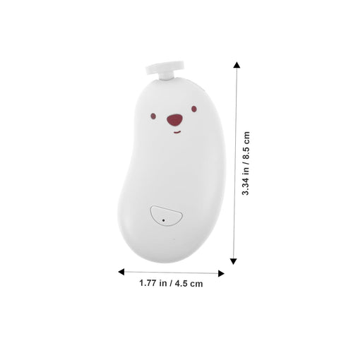 HAKIDZEL 1set Trimmer Electric Nail with Led Light and Grinding Safe Nail Care Tool for Easy Grooming and Manicure