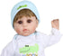 16" Set 3 Realistic Reborn Dolls Boy, Lifelike Silicone Vinyl Baby Realistic Baby Dolls Toys Looks Real with Weighted