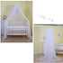 Set Baby Infant Toddler Bed Dome Cots Mosquito Netting Hanging Bed Net Mosquito Bar Frame Palace-Style Crib Bedding
