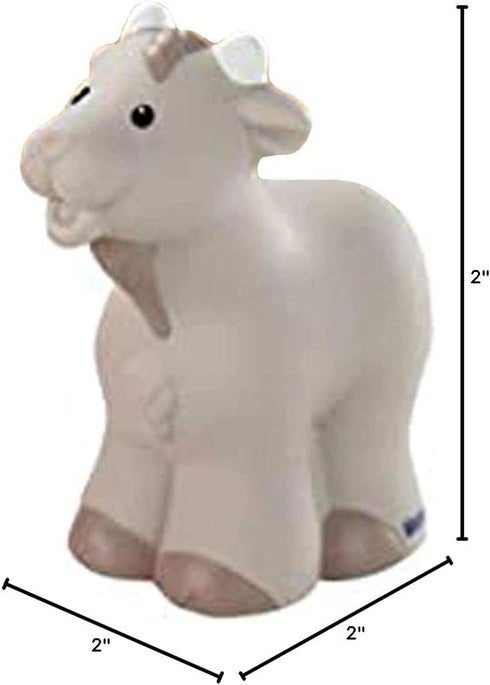 Fisher-Price Little People Manger Scene Replacement Part - N4630 ~ Christmas Story Playset Gray Goat Figure