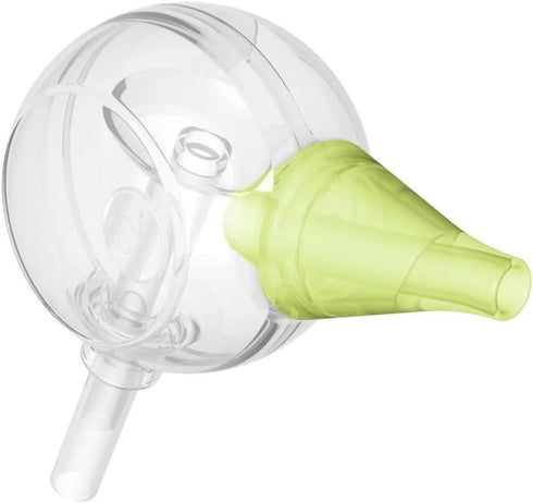 Nosiboo Eco Baby Nasal Aspirator, Silent Portable Nose Cleaner, Mouth-Operated Nose Suction Power