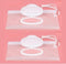 Myuiao 2Pcs White Baby Wipe Case Travel Holder Keeps Wipes Moist Set of