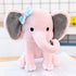 Stuffed Elephant Animal Plush Toys 9 Inch (Pink)