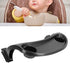 Black Universal Stroller Snack Tray with Cup Holder - Convenient Organizer