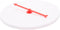 Turntable Raffle Draw Small Turn Plate Blank Board Game Kit, Editable Plastic Wall Hanging