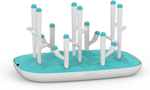 Lollaland - Baby Bottle Drying Rack | Drying Rack for Baby Bottle Accessories | Sturdy, High Capacity, Space Saving