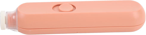 ZJchao Trimmer Electric Baby Nail Clipper Gentle Nail with Night Light for Newborns (Orange)