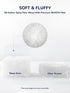 2-Pack 28"x52" 14", SLEEP ZONE Waterproof Crib Mattress Protector Pad - Quilted, Fitted Baby Mattress Cover - Soft