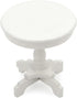 1:12 Miniature Dollhouse End Table Scale Wooden Furniture Round Side Tea Table Model for Dollhouse Acessories Coffe