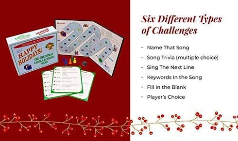 Anton Publications Christmas Carols & Song Game - Includes the Best and and Most Popular Carols and Songs in one Great