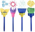 Washable Paint Brushes Set for Toddler Kids, Early Learning Toys, Non-toxic Finger Paints Art Supplies Gifts, 100% Baby
