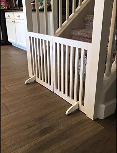 NXN-HOME Support Feet for 360 Degree Configurable Pet Gate Collection, White, A Pair