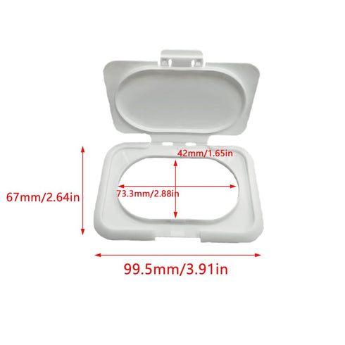UtySty 5 Pack Packs Package Countainer Baby Wipes Flip Lid Reusable Adhesive Sticky Dispenser Cover Non-Drying Cap