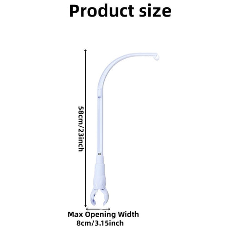 23 inches DIY Crib Mobile Arm Nursery Mobile arm Baby Mobile Hanger, Mobile arm for Crib,The Claw Part can be Adjusted