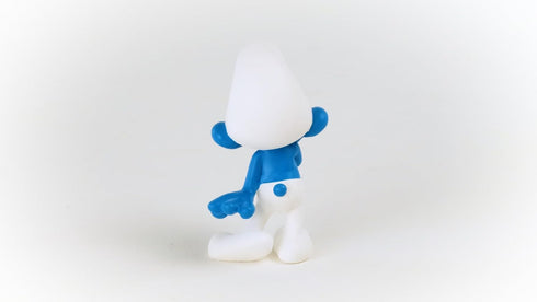 Schleich Smurfs Scaredy Smurf Figure, Collectible Retro Toys and Figurines for All Ages