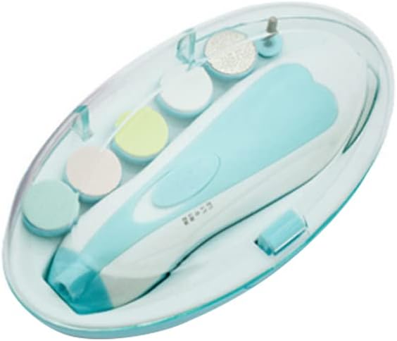 Magik 1-2 Pack Electric Baby Nail Trimmer Safe File Clipper Manicure Toe Care