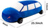 XIZHI Cute Tractor Plush Toy - Soft Stuffed Car Pillow, Long Sedan Blue Plushie Gifts for Kids Birthday