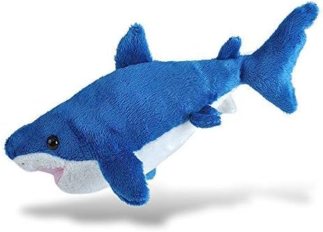 Wild Republic Mako Shark Plush, Stuffed Animal, Gifts for Kids, Sea Critters 11 Inches
