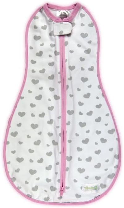Woombie Original Baby Swaddling Blanket - Soothing, Cotton Baby Swaddle with Zipper -