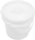 Zerodeko Refillable Wipes Dispenser Bucket Flushable Adult Bathroom Wipes Holder Handles Bucket