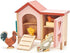 9 Set 3+ Tender Leaf Toys - Chicken Coop - Pcs Miniature Henhouse Farm Animal Toys, Dollhouse Accessories Pretend Play