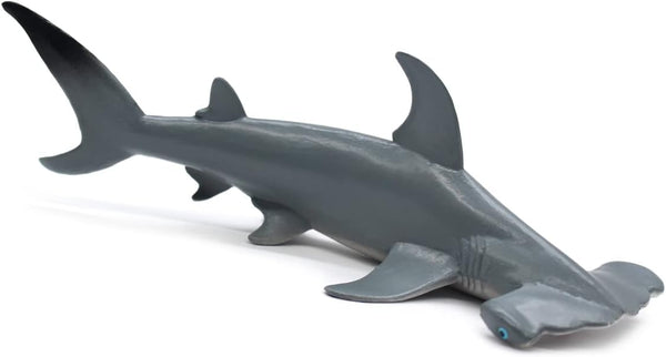 Solid Sea Animals Educational Toys - Simulation Ocean Shark Sea Creature Toy for Kids and Toddlers (Hammerhead Shark)