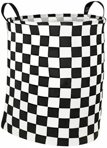 Kids Hamper Storage Bins Organizer, Large Canvas Collapsible Toy Box for Home/Dorm/Office