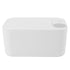 High Capacity Portable Baby Wipe Warmer - White with Water Locking Feature