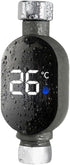 Shophubio LED Shower Thermometer Digital Water Temp Gauge Stainless Steel Sensor Touch Screen Bath Monitor Hot Cold
