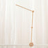 PandaEar Baby Crib Mobile Arm, Beech Wooden Mobile Holder with Anti-Slip Attachment, Baby Mobile Hanger for Crib